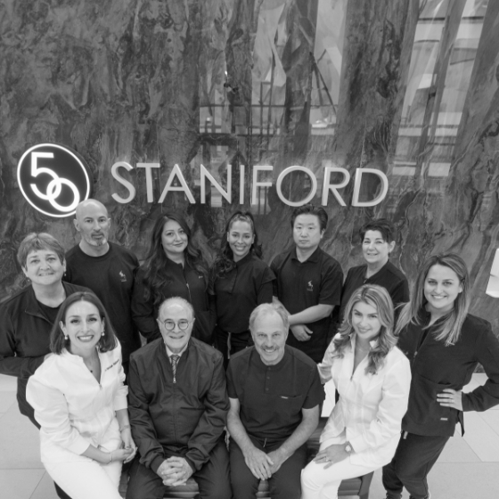 Smiling team at Boston Prosthodontics Dental Group